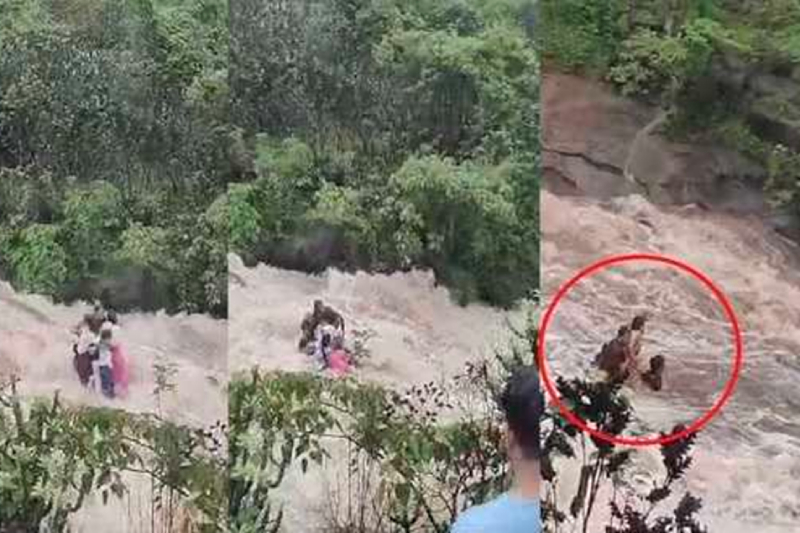 दर्दनाक घटना: भारतमा एकै परिवारका ७ जनालाई एकसाथ बाढीले बगायो [भिडिओसहित]