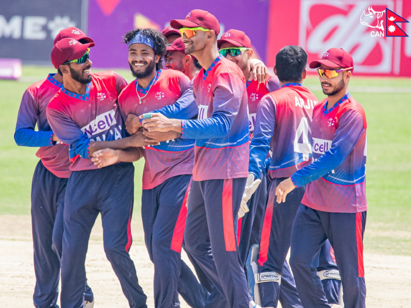 आयरल्यान्डले दियो नेपाल 'ए'लाई १७५ रनको लक्ष्य