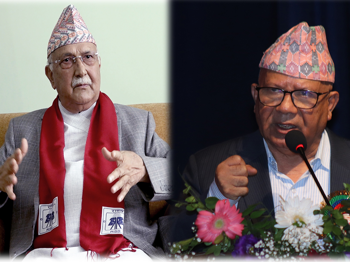 ओलीको फोन १० पटक नउठेपछि माधव नेपालले पठाए म्यासेज