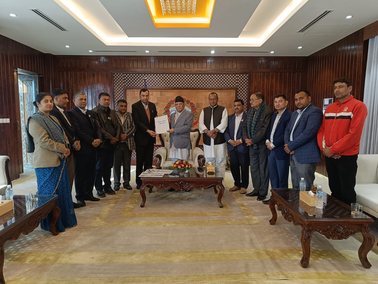 प्रधानमन्त्री दाहाल र मधेस सरकारका प्रतिनिधिबीच छलफल