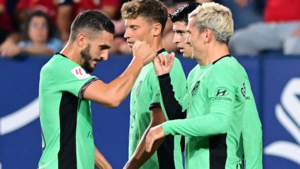 स्पेनिस ला लिगामा एट्लेटिको मड्रिड विजयी