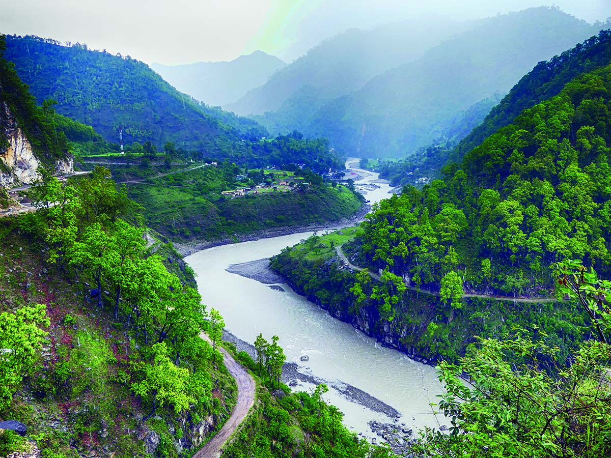 दार्चुलामा तुइनबाट खसेर एक पुरुष महाकालीमा बेपत्ता