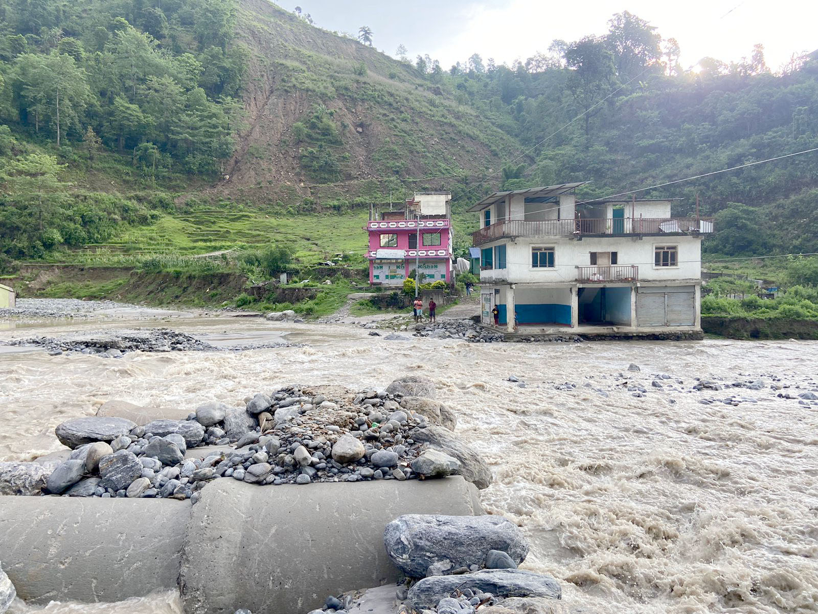 सिन्धुपाल्चोकमा भारी वर्षा, मेलम्चीमा जलसतह सतर्कता तहभन्दा माथि
