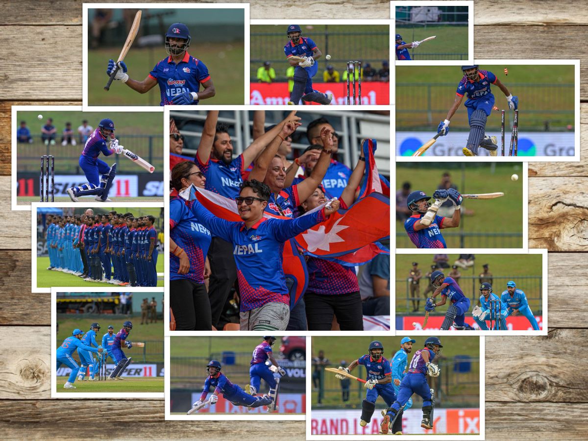 भारतविरुद्ध नेपालको सानदार प्रदर्शन,कुन खेलाडीले कति रन बनाए ? 