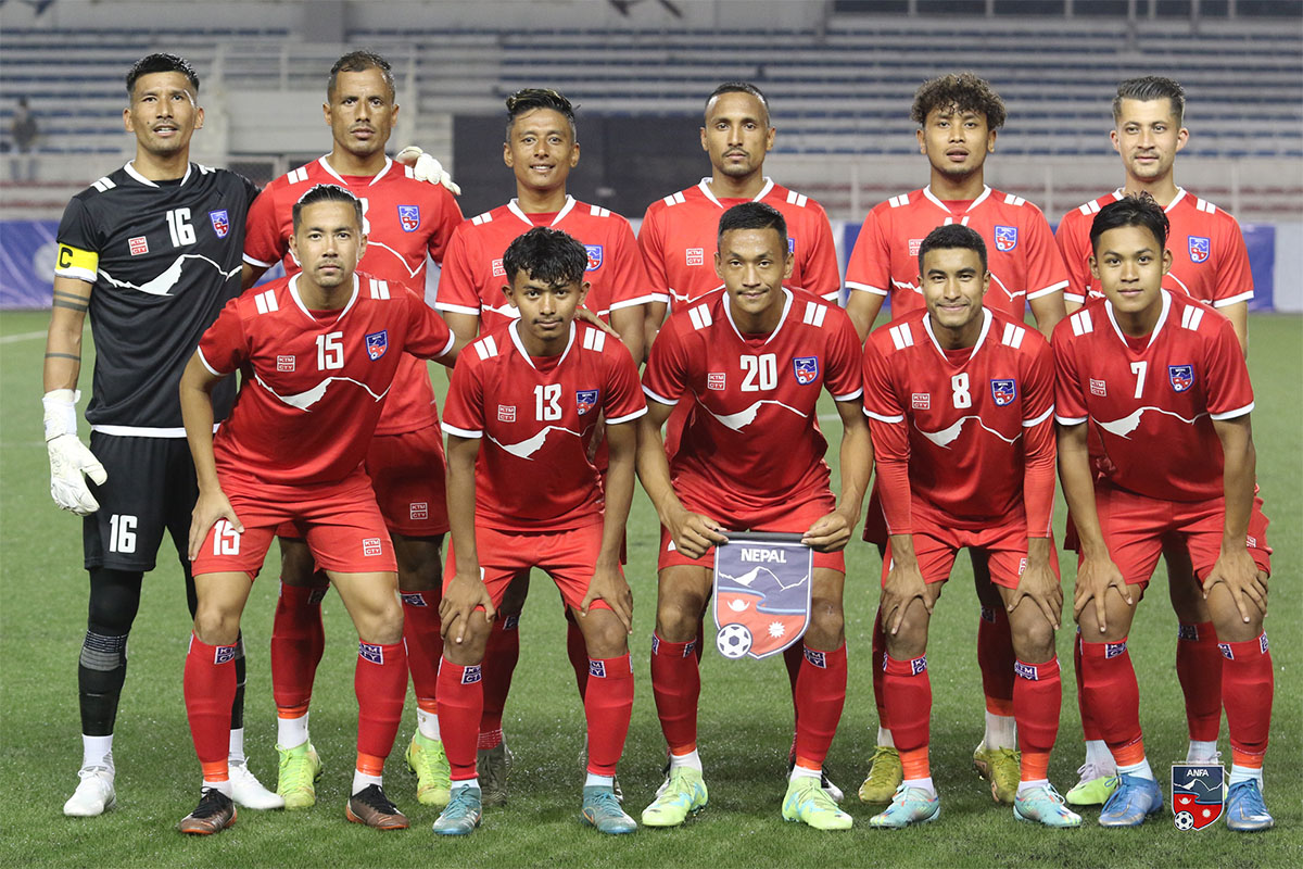 विश्वकप फुटबल छनोटका लागि नेपाली टोलीको घोषणा