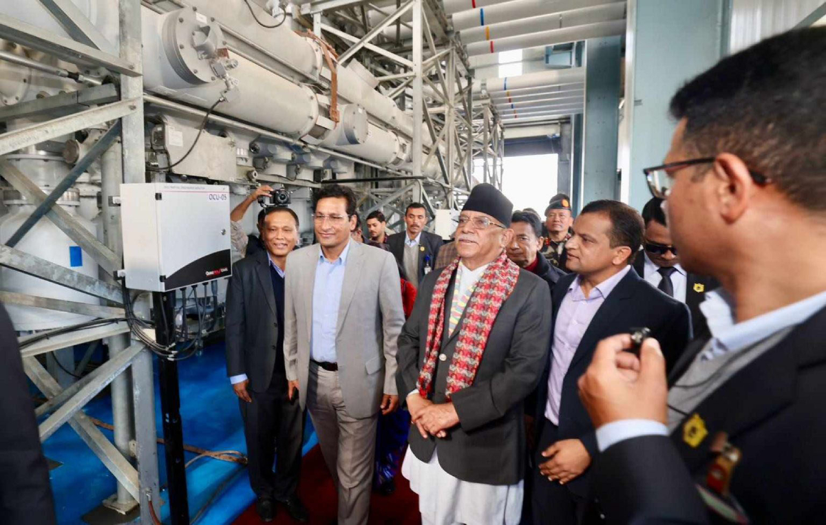 इनरुवामा बन्यो ढल्केबरपछिको दोस्रो ठूलो विद्युत सबस्टेसन, प्रधानमन्त्रीले गरे उद्घाटन