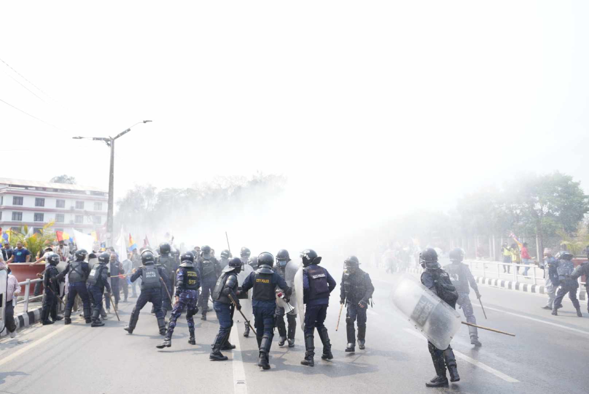 प्रहरीको आक्रमणबाट राप्रपा वरिष्ठ नेता बुद्धिमान तामाङ घाइते