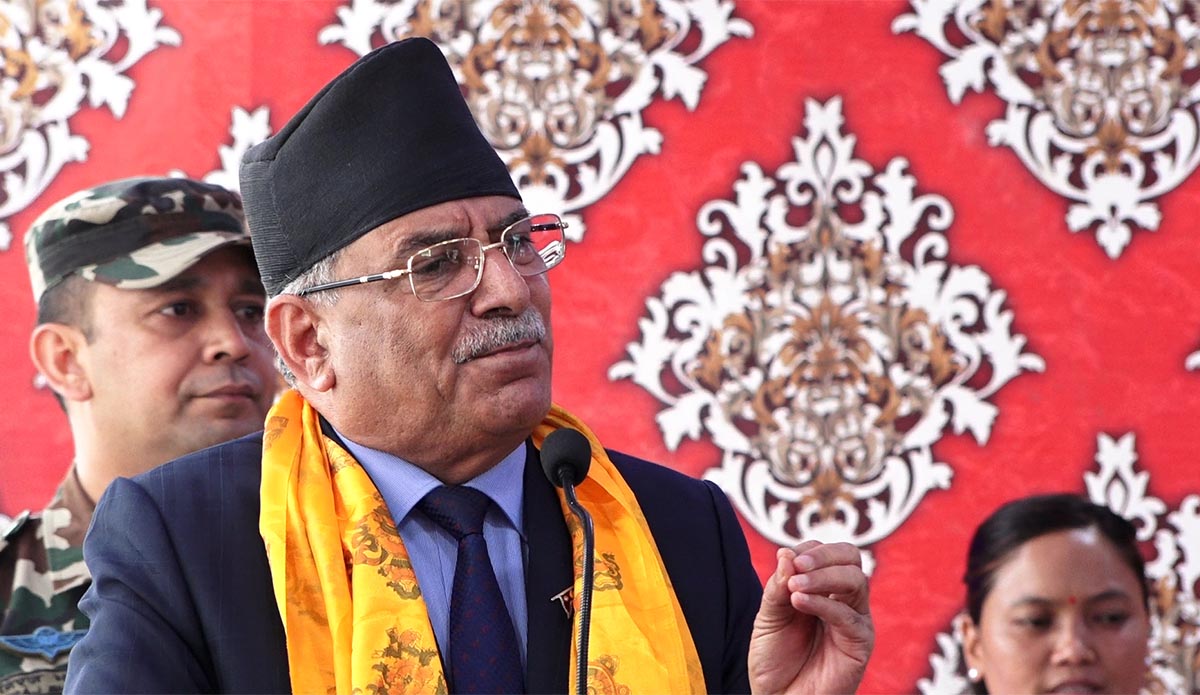 मिटरब्याजीविरुद्धको प्रतिस्थापन विधेयक पास गर्न नदिन प्रतिपक्षले संसद् अवरोध गरे : प्रधानमन्त्री प्रचण्ड