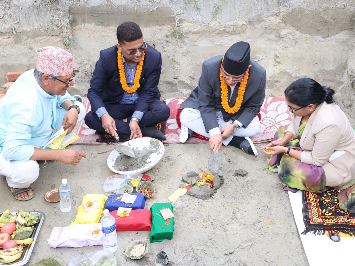 प्रधानमन्त्रीले गरे ‘सिग्नेचर ब्रिज’ को शिलान्यास, सवारी चाप व्यवस्थित हुने विश्वास 