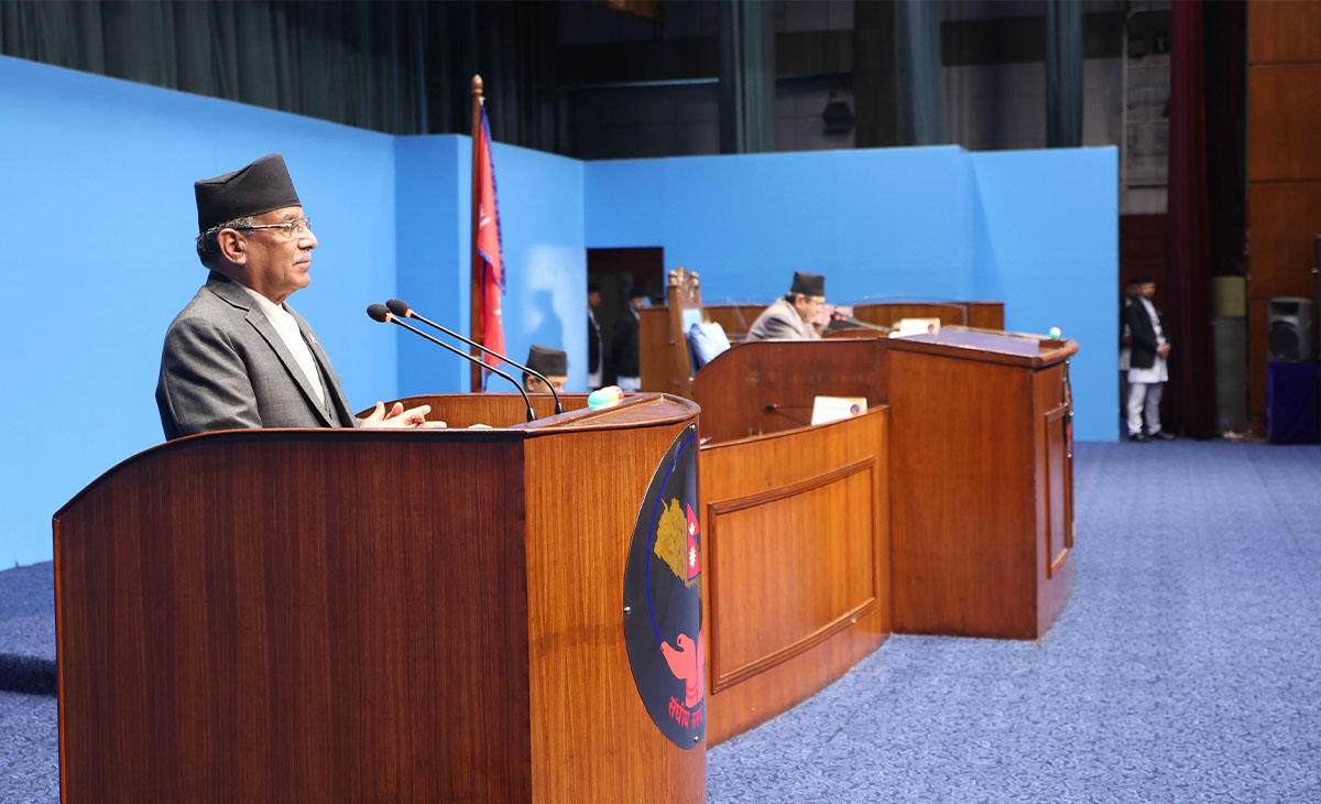 मधेस प्रदेशमा कम बजेट विनियोजन गरिएको कुरा साँचो होइन : प्रधानमन्त्री प्रचण्ड