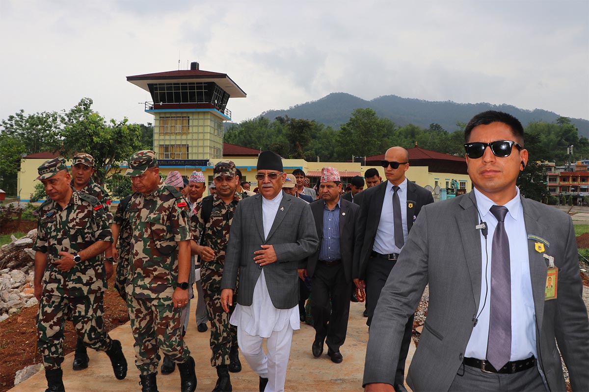उद्धार, राहत र पुनःस्थापना उच्च प्राथमिकतामा छ : प्रधानमन्त्री प्रचण्ड