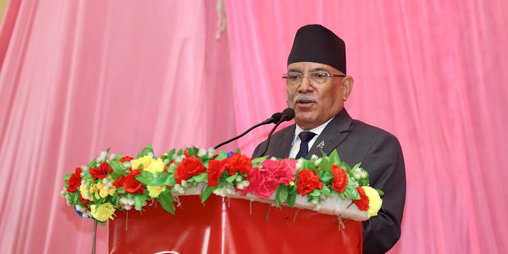 भ्रष्टाचार र बेथितिविरुद्ध लडाइँ सुरु भइसक्यो : प्रधानमन्त्री दाहाल