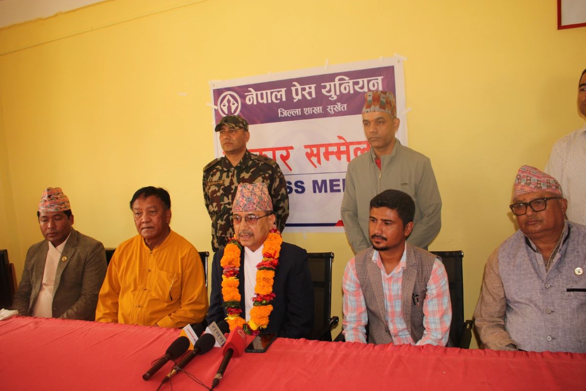 कानुन बनाउन ढिलाइ हुँदा जनताले संघीयताको अनुभूति गर्न पाएनन् : कार्यवाहक प्रधानमन्त्री खड्का