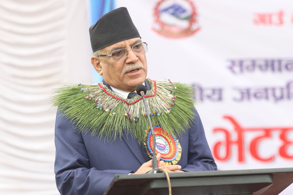 भ्रष्टाचारसम्बन्धी अनुसन्धानमा दोषी देखिए मलाई पनि गिरफ्तार गर्न निर्देशन दिएको छु : प्रधानमन्त्री दाहाल 