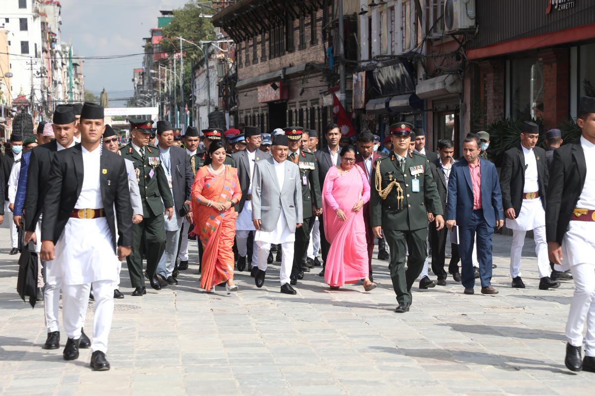 राष्ट्रपति लगायतले दरबार क्षेत्रमा सवारीसाधन प्रवेश नगराएकोमा मेयर बालेन आभारी 