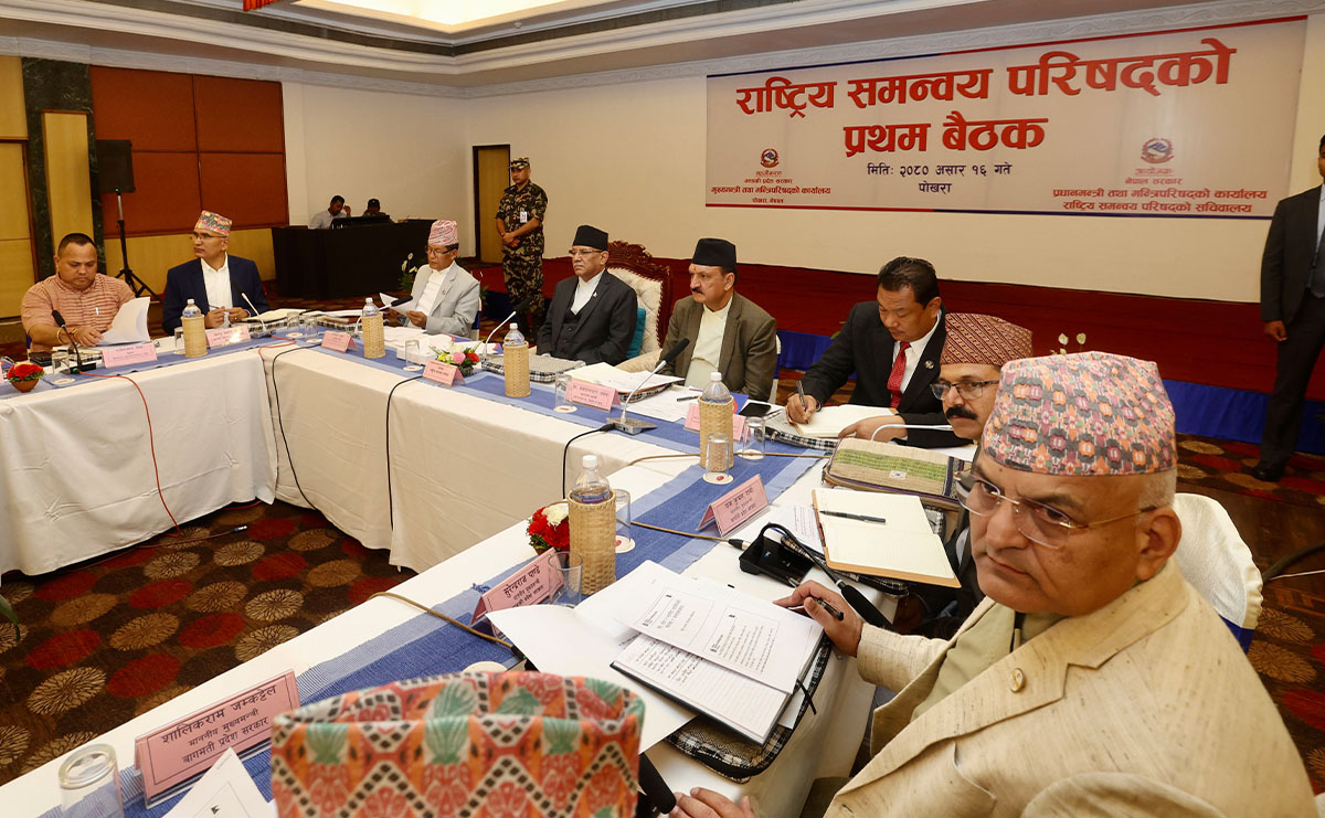 बजेट निर्माणको विद्यमान प्रक्रियाले समाधान दिँदैन : प्रधानमन्त्री प्रचण्ड