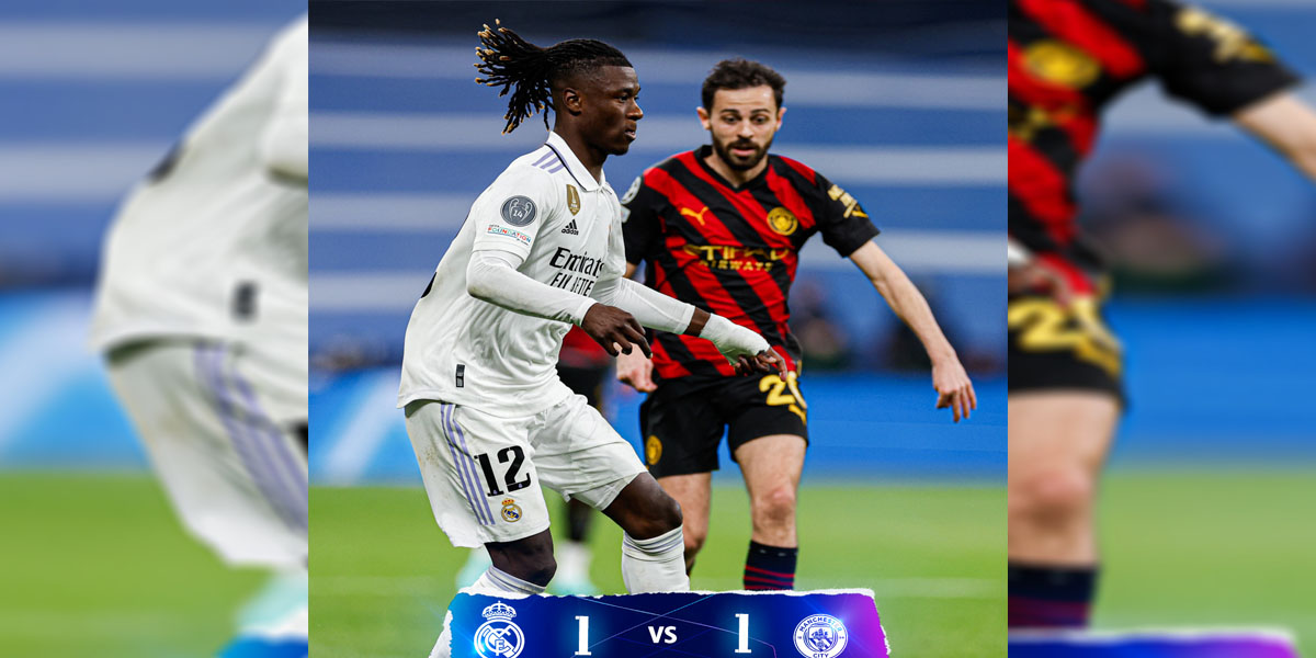 युरोपेली च्याम्पियन्स लिगमा मड्रिड र म्यानचेस्टर बराबरीमा  