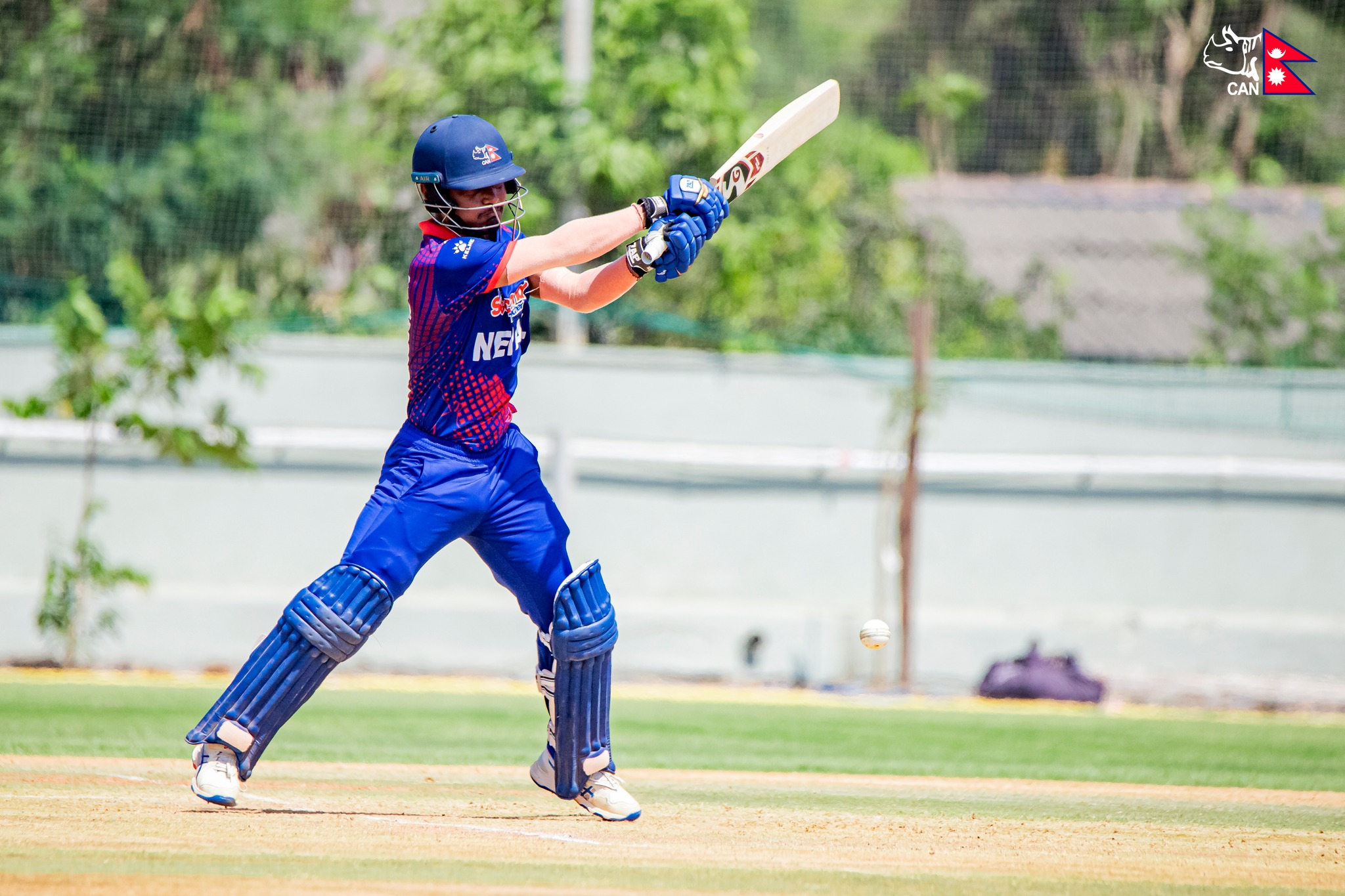 २१ रन बनाएर कप्तान पौडेल आउट, नेपालले गुमायो ४ विकेट