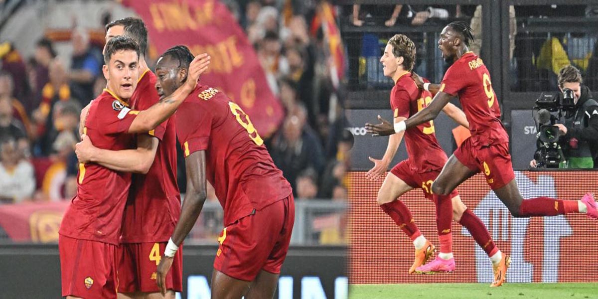 युईएफए युरोपा लिगको सेमिफाइनलको पहिलो लिगमा रोमा विजयी