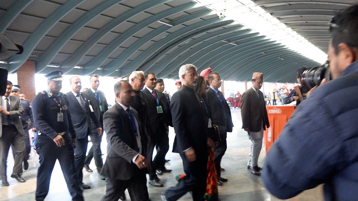 भारतीय विदेशमन्त्री एस जयशङ्कर स्वदेश फिर्ता