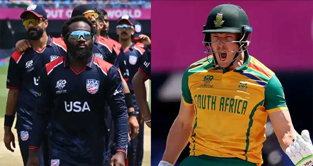 टी२० विश्वकपको सुपर आठमा आज अमेरिका र दक्षिण अफ्रिका भिड्दै 