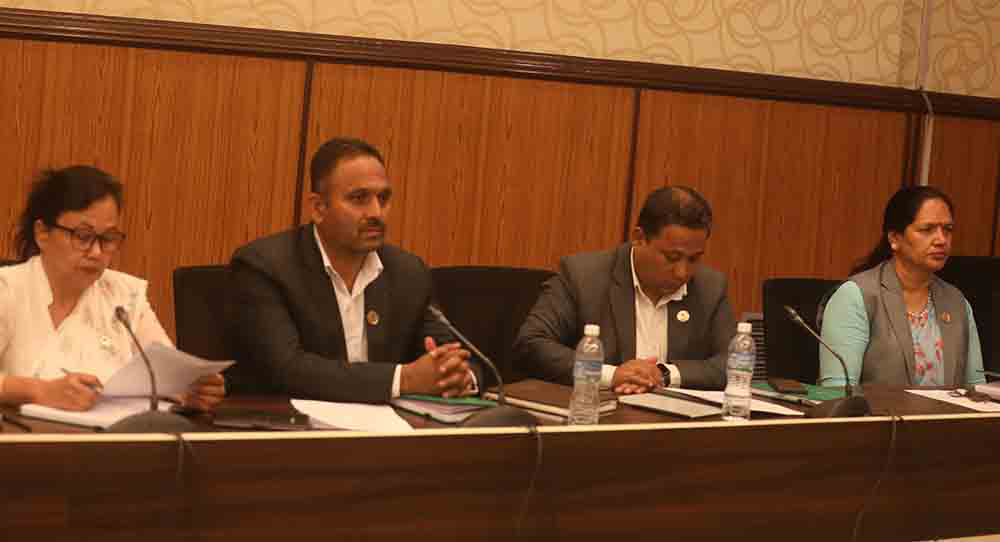 सहकारी बचत ठगीसम्बन्धी संसदीय छानबिन समितिको बैठक जारी