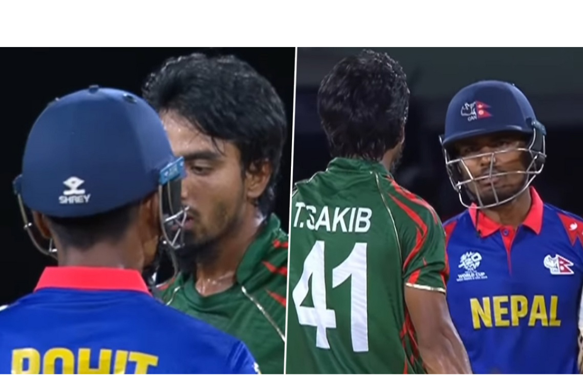 कप्तान रोहितसँग विवाद गर्ने बंगलादेशी खेलाडी तान्जिमलाई आईसीसीले गर्यो कारबाही