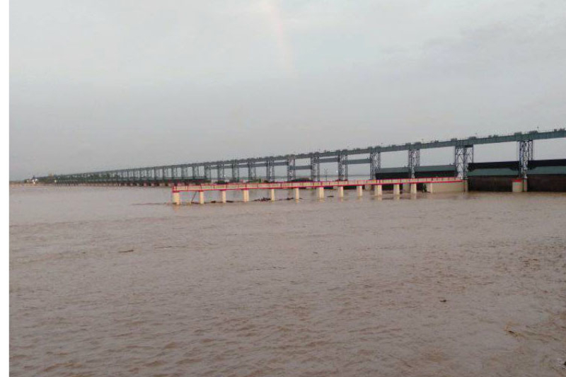 सप्तकोशीमा पानीको बहाव ५६ वर्षयताकै उच्च