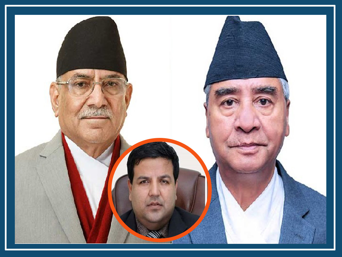 आफ्ना सांसद पक्राउ परेपछि कांग्रेस सभापति देउवा पुगे प्रचण्डलाई भेट्न