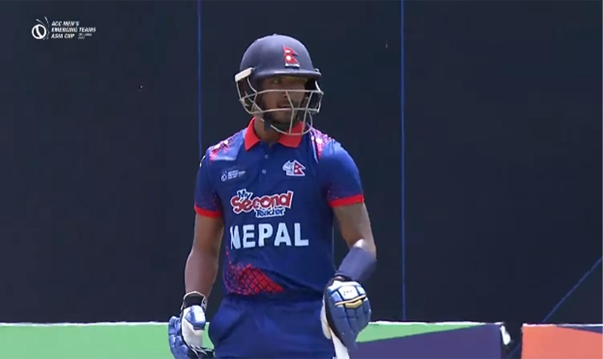 भारतविरुद्धको खेलमा नेपाललाई दोस्रो सफलता