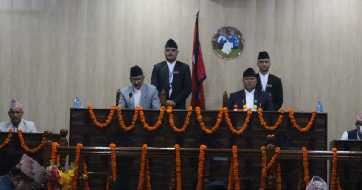 सुदूरपश्चिम सरकारकाे नीति तथा कार्यक्रम अस्पष्टता र विरोधाभास : एमाले