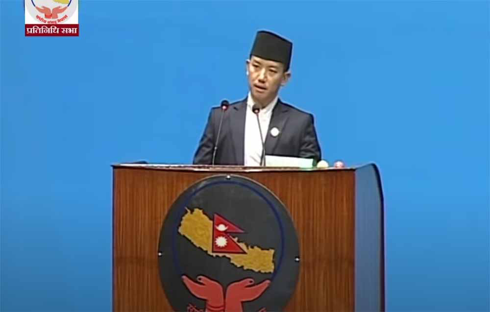 संसद्मा सुहाङको पहिलो सम्बोधन, के भने?