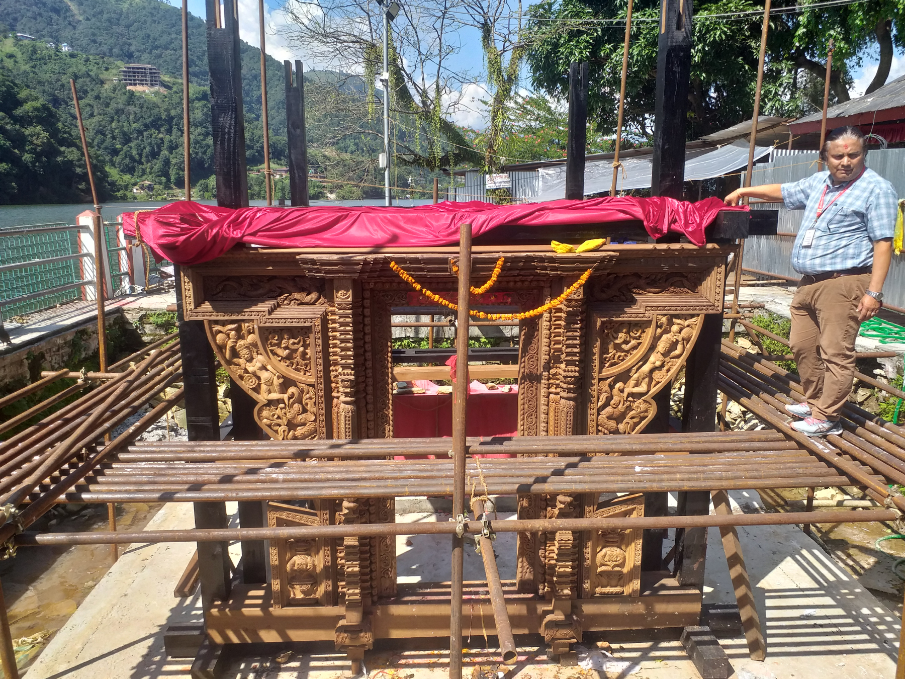 तालबाराही मन्दिर पुननिर्माण गरिँदै