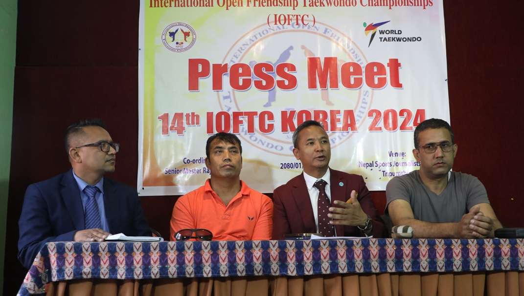 अन्तर्राष्ट्रिय मैत्री तेक्वान्दो दक्षिण कोरियामा हुने