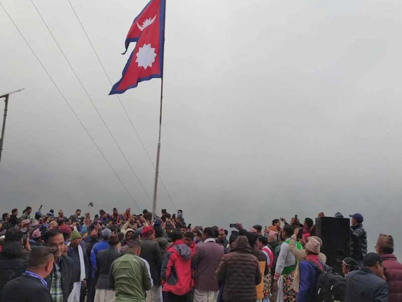 एमालेको मध्य पहाडी लोकमार्ग सङ्कल्प यात्रा सुरु