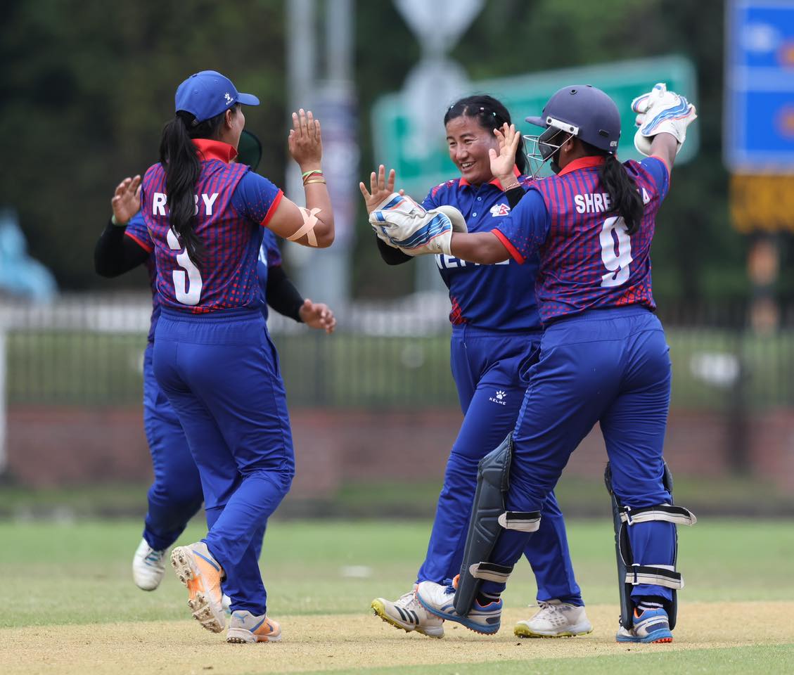 कुवेतलाई ८ विकेटले हराउँदै नेपाल महिला क्रिकेटको सेमिफाइनलमा