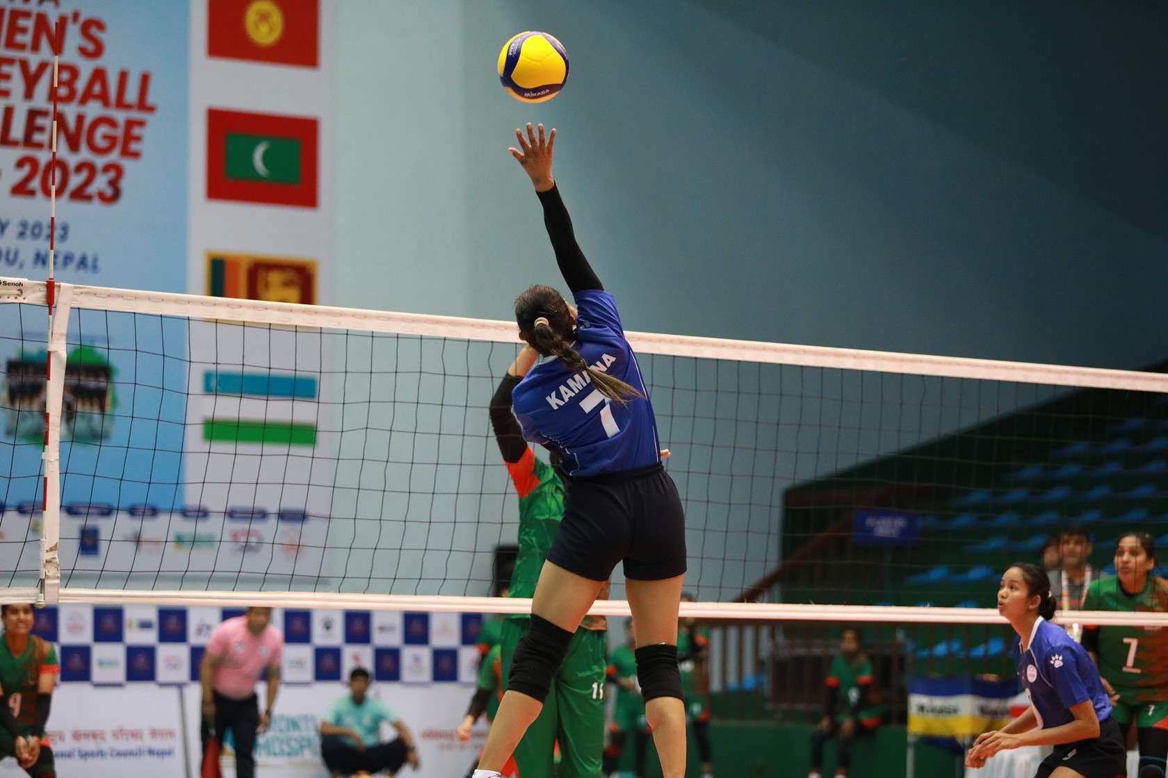 एनएससी–काभा महिला भलिबल : नेपाल भारतसँग पराजित